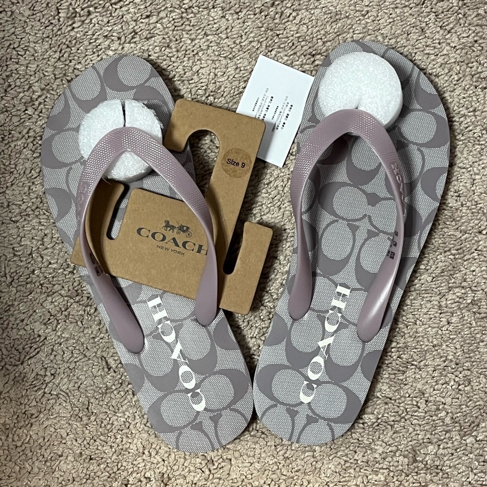 Coach Zak Flip Flop Light Purple/Lilac